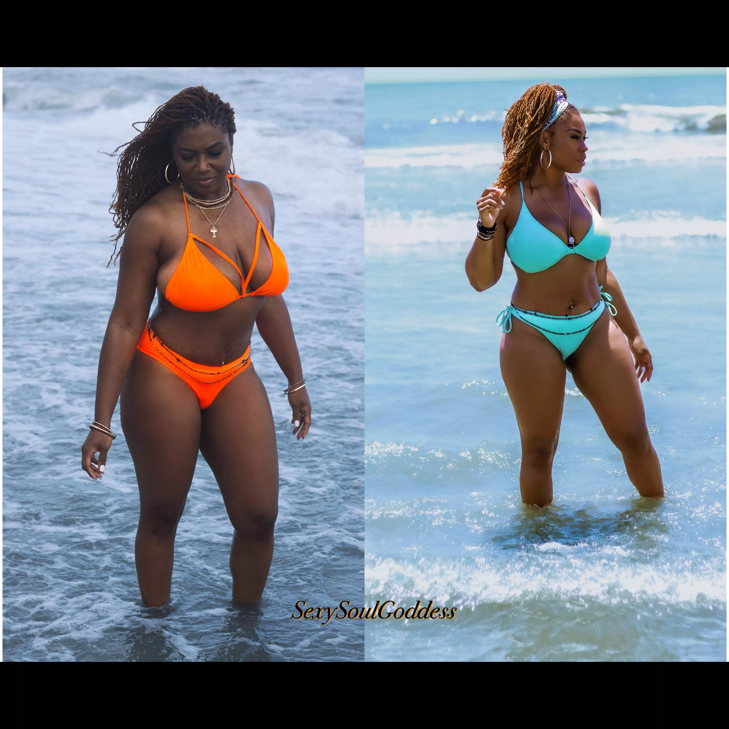 If you think my 41 yr old body was hot this summer, just wait until I unveil my bikini's for 2022. 🏋️🏾‍♀️🚴🏾‍♀️🧘🏿‍♀️🔥🔥🔥 Btw I like the orange. posted by SexySoulGoddess