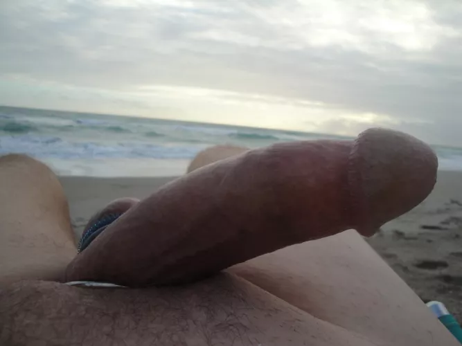 ⬆ If You Would Enjoy Being NUDE and HARD at the Beach Right Now! by tim999919999