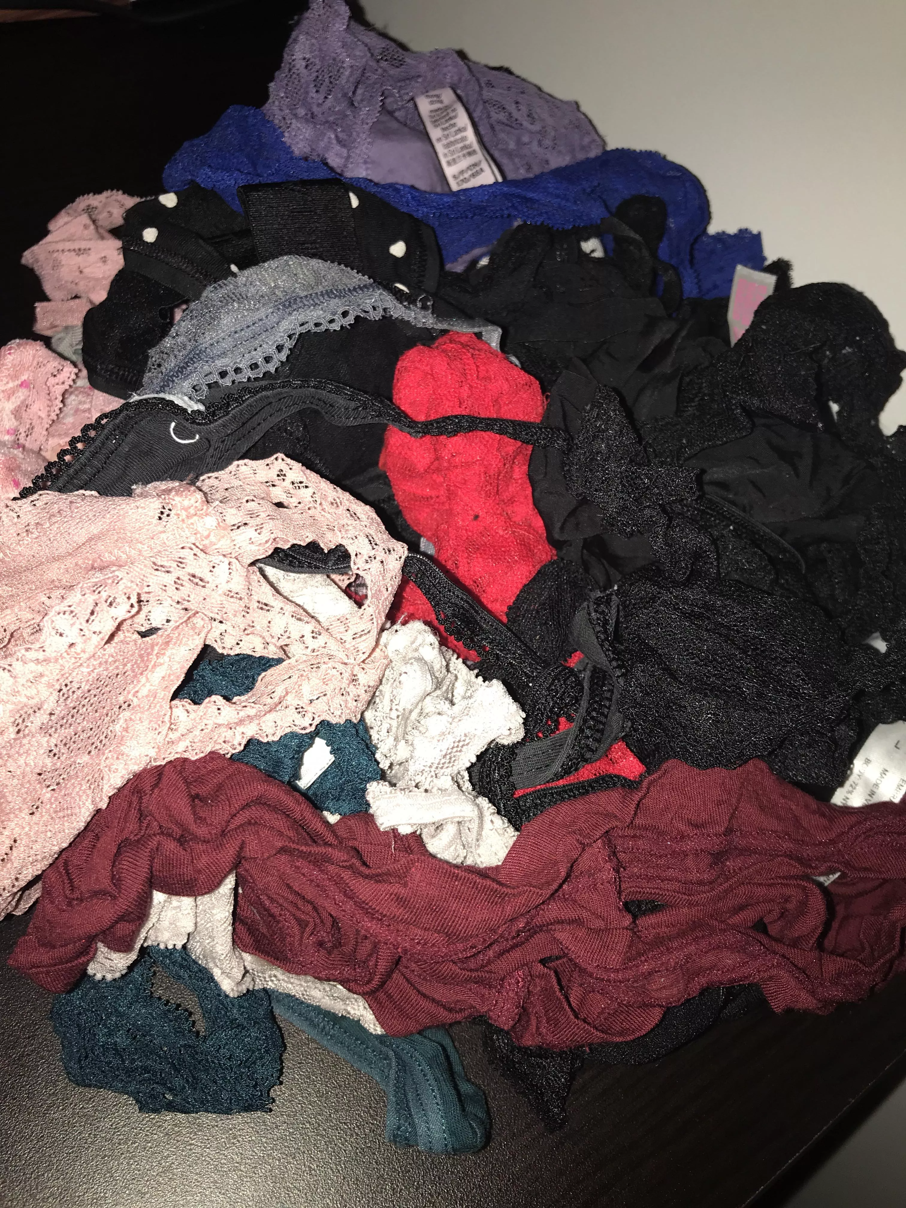 If your Interested in having a thong PM me. I have a variety of colors and styles! posted by mally_ace