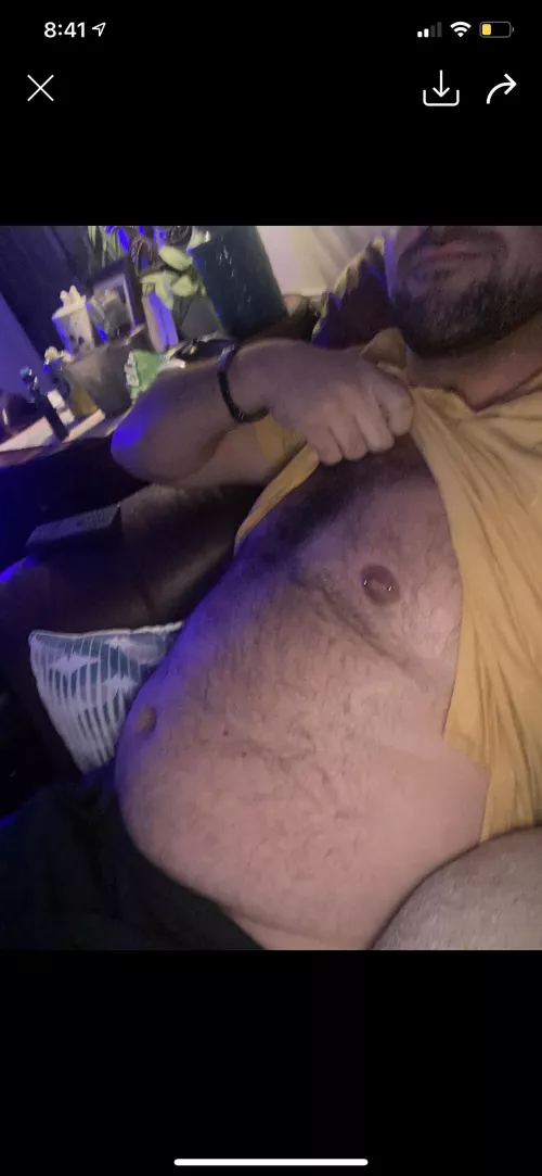 If you’re happy and you know it pinch my nips 👏🏻 by JustAnotherCub