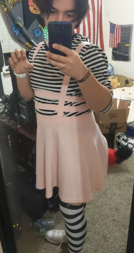 I-I'm sorry that I'm too chubby to really look like a femboy 🥺 by MasterGamer84