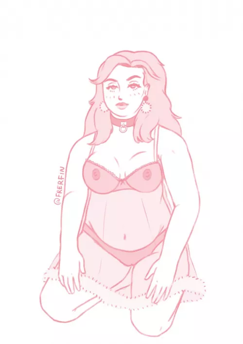 I'll be a good girl for you - art by FRERFIN by FRERFIN