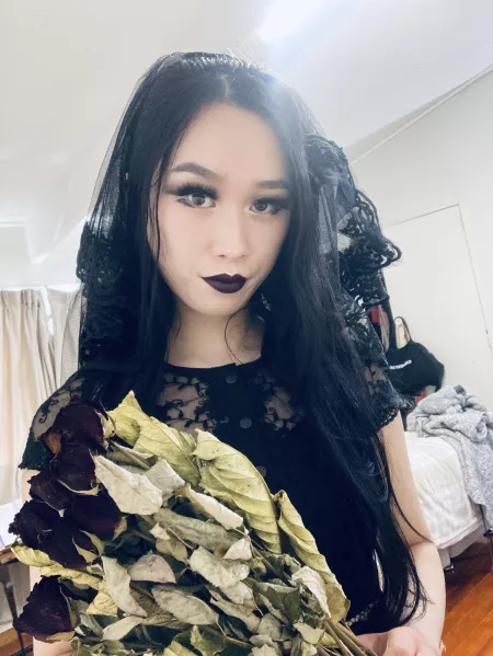 Ill be your black veil bride by minibubbles9