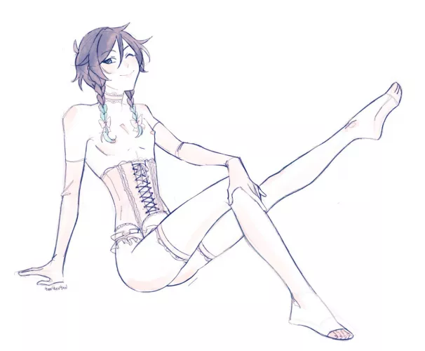 I'll dress up like this for you by toni32iii