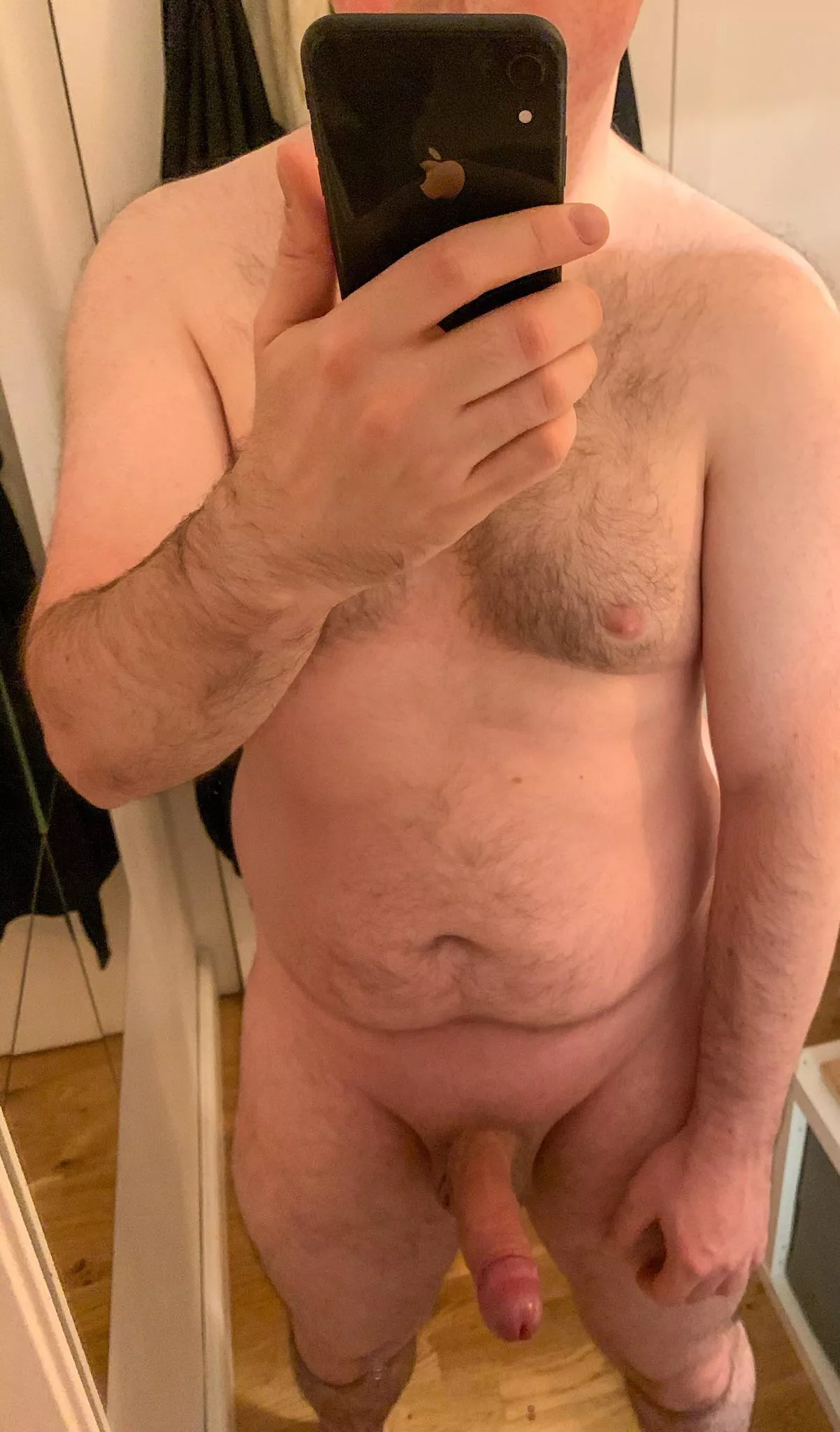 I’ll drop the phone if you get on your knees 😉 posted by ChubbyCheckmate