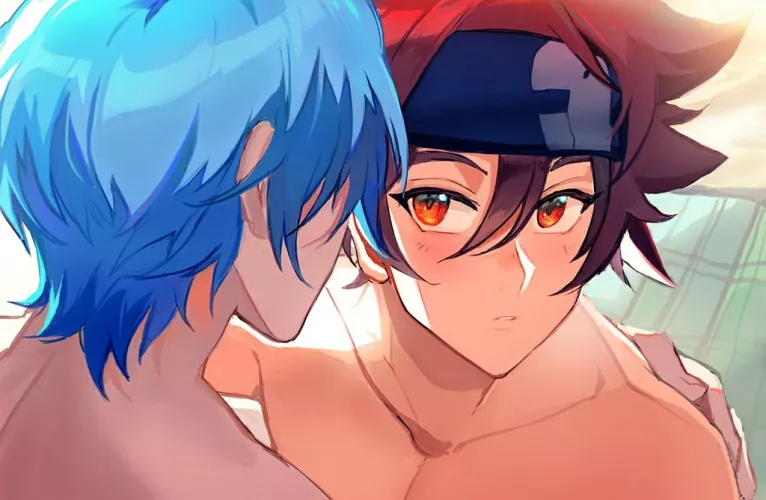 I'll protect you (Gunmetalrose aka @Gunmetalr0se)[SK8 the Infinity] by SilentlyRosy