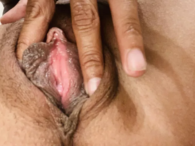 I’ll spread it and you suck on my clit till I cream down your chin 💦💦💦💦 by BrittBunn_nsfw