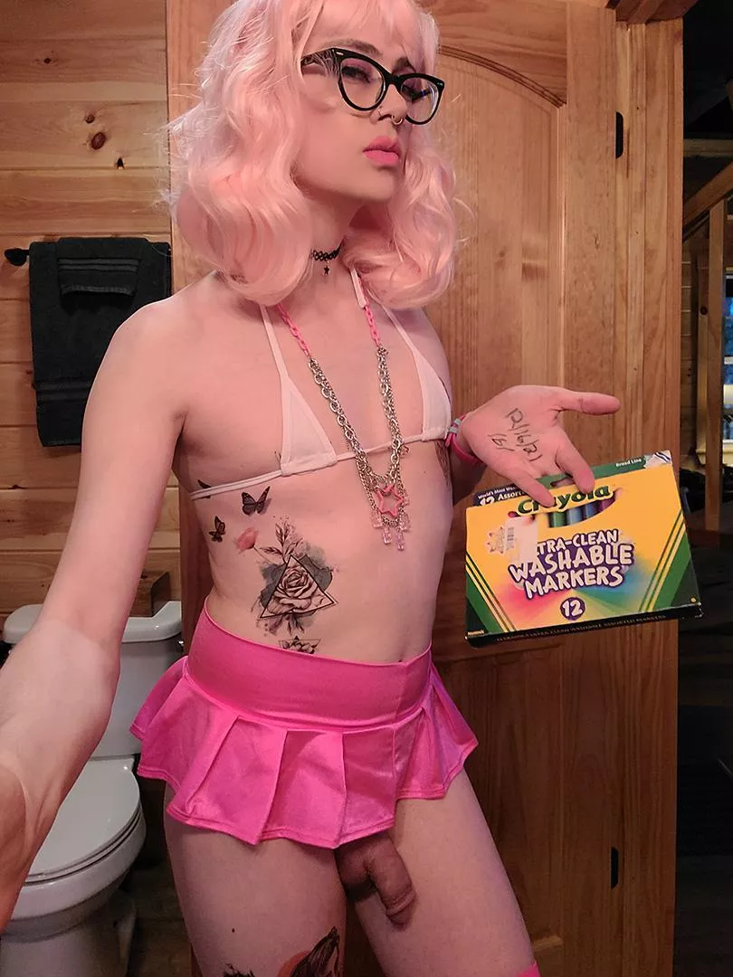 I'll write whatever you tell me to on my body, i need to be severely degraded posted by JesseLaCroixxx