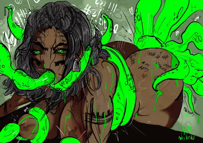 Illaoi ult (papa Maikeru) [League of Legends] by Hmmmmm001