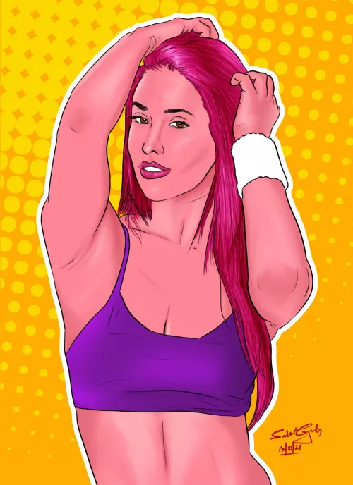 Illustration of Eva made by me. by Dankuruma