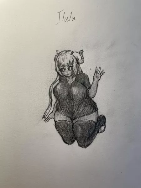 Ilulu from Miss Kobayashi’s Dragon Maid, (OC) by Unironic-WEEB_12