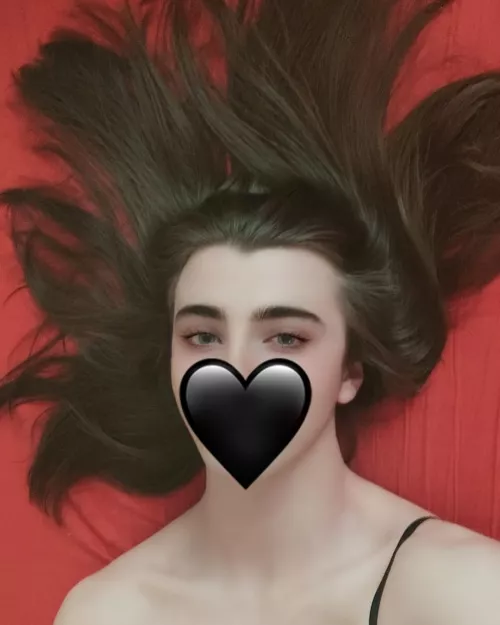 I'm a boy but having long hair makes me feel like such a cute girl ^.^ by Snowboy0