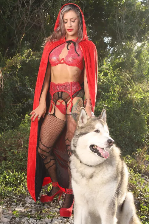 I’m a fan of remixing fairytales. Call me Sassy Res Rising Hood!💋 by No-Principle4364