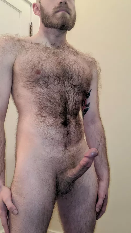 I'm all ready for you 😘 by Kissmystache1