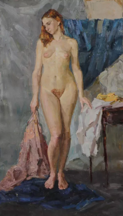 I’m an artist. I’m looking for people to imitate this pose. All genders welcome by Front_Bet_1067