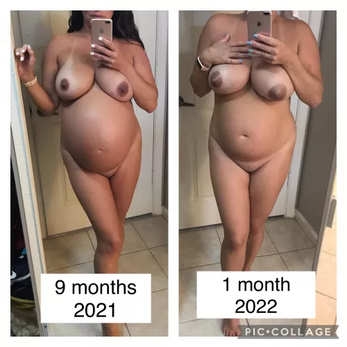 I’m back!! It’s still early but the belly will swell soon 😍 by Mel_Jay