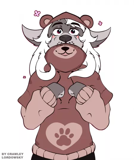 I'm bear now! Roar! [By @Lordowsky on Twitter] by CrawleyLordowsky