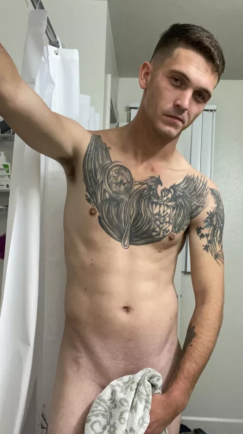 I’m clean now! Come make me dirty again! by SLW4U