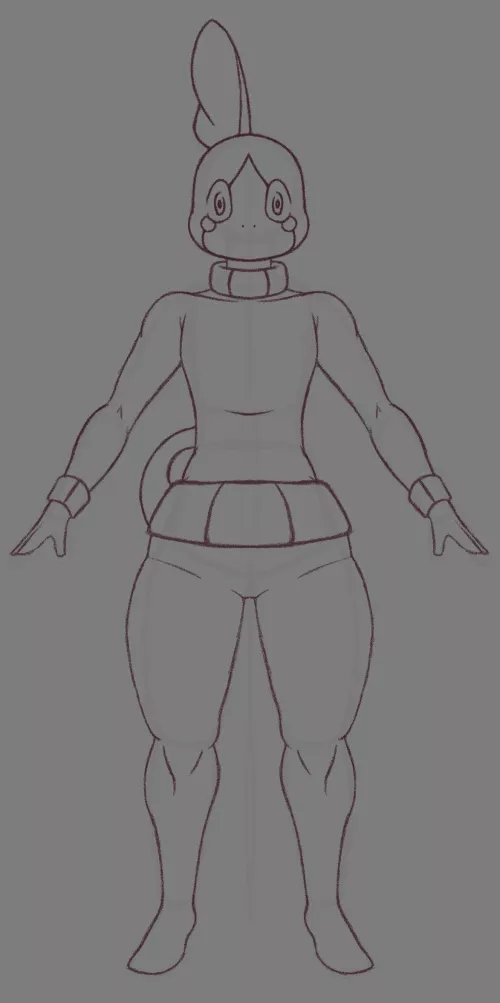 I’m exited to announce my Sobble fursona, haven’t thought of a name for my sobble boi by Roninkip