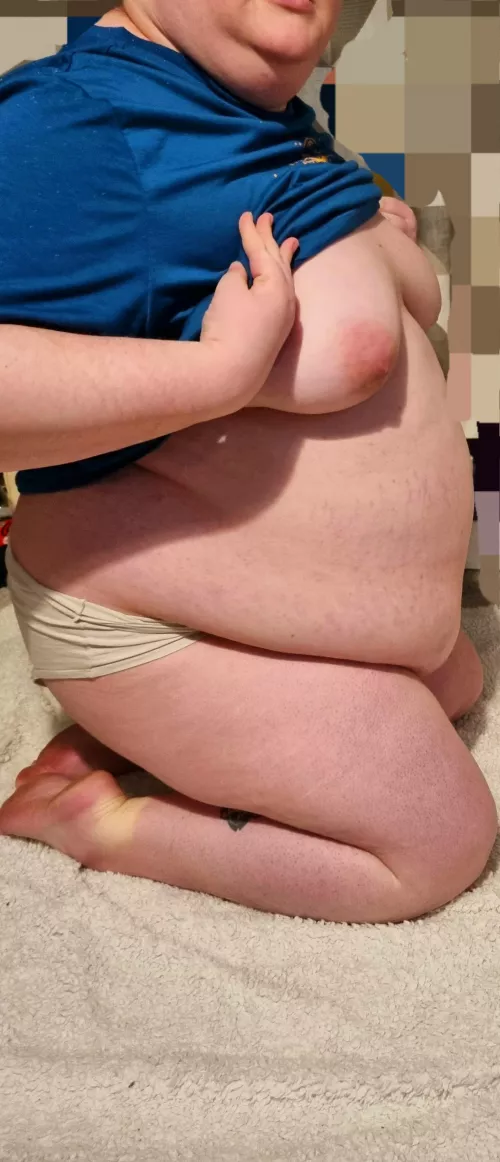 I'm feeling ready to burst🥵🤭 should I get another takeout? by mosh4freedom