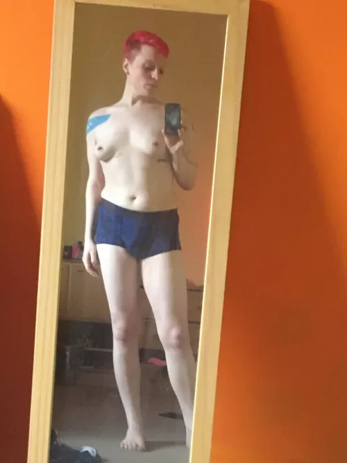 I’m getting better at taking mirror selfies by scumtran