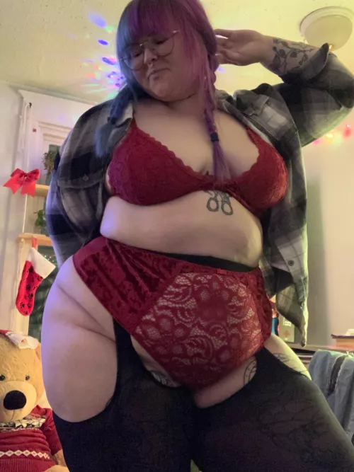 I’m going to keep the lights up for a while 😋 by Willowhoney1