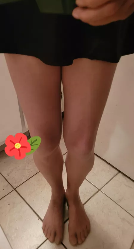 I'm happy to share my feet in nude nylon with all of you guys by No_Communication7703