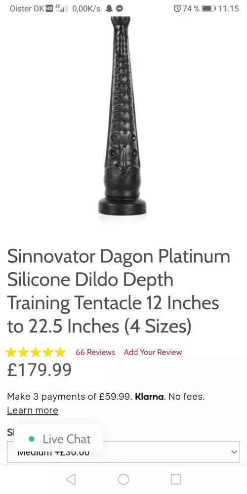 I'm looking so mutch forward to getting this one home 😍🤤 medium with cumtube by Firm-Ganache-9305