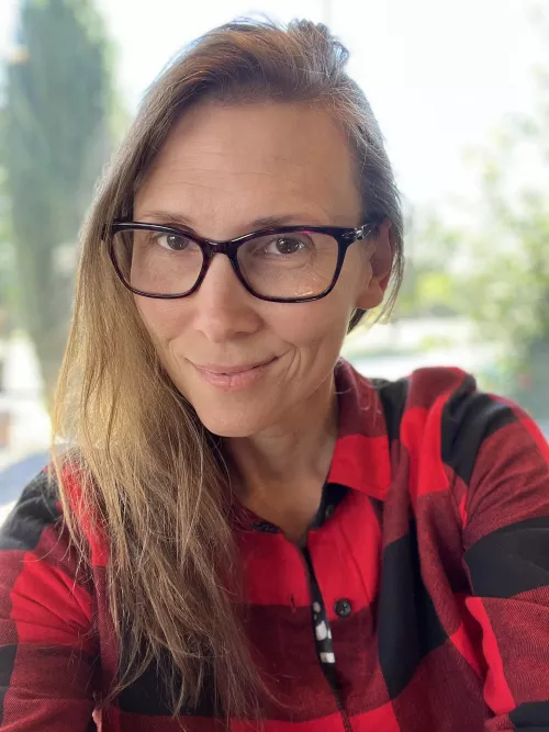 I'm loving this red and black flannel shirt. 🍁🍂😘 by SouthernDianeMarie