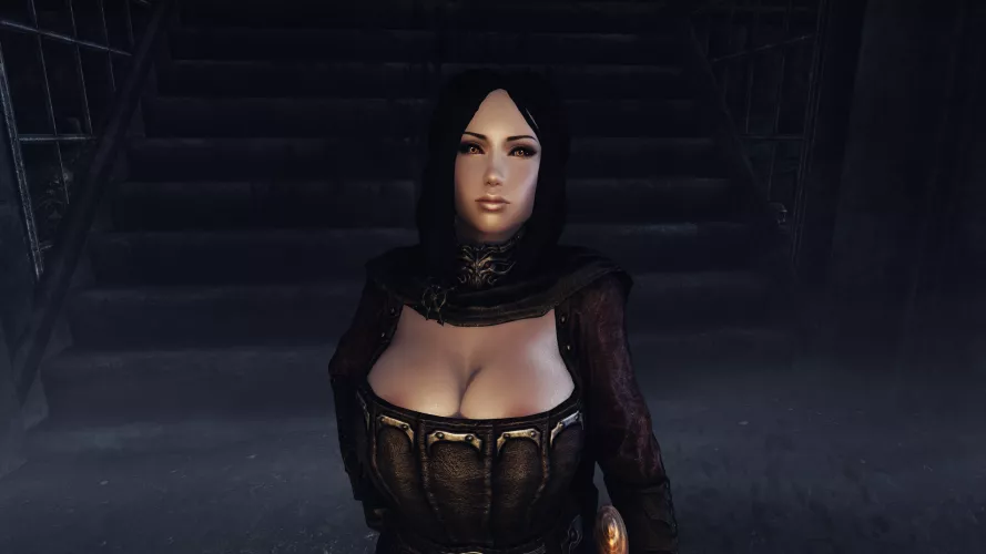 I'm making a vanilla+ Serana replacer, still testing atm. Sweet, wholesome, nice rack. She is to be my final mod, I'm scheduling other releases first. by UselessLayabout