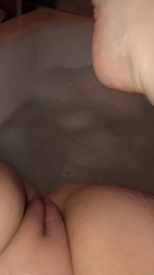 I’m nice and clean for you, would you rather eat it for fill it ? by Violetmarieexox