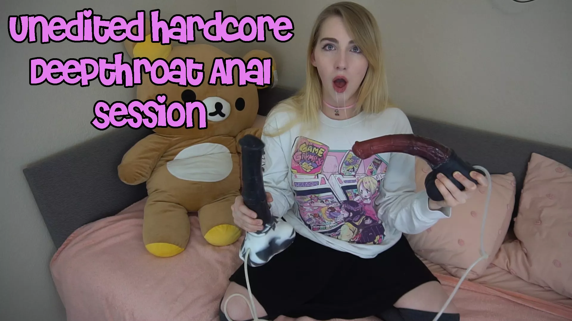 I'm not gone! And here's a new video to prove it! Unedited Hardcore Deepthroat Anal Session by MissPrincessKay