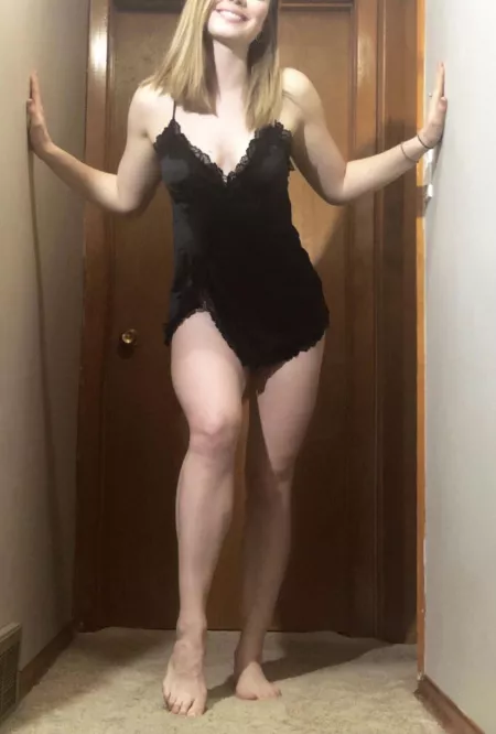 I’m not wearing any socks, and I have the panties to match by alysharp