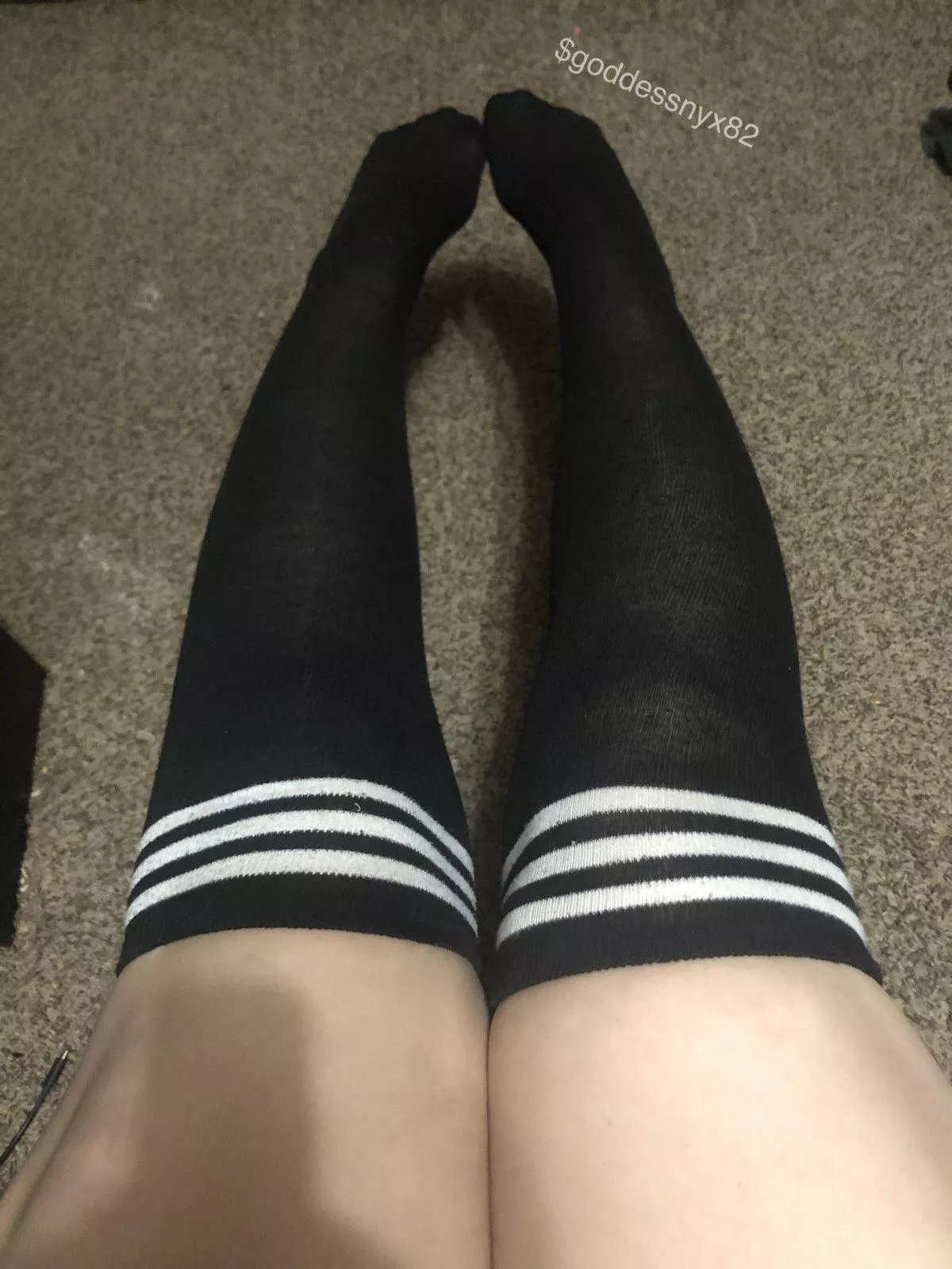 I’m obsessed with thigh high socks 🧦 [F] posted by SpookyBrat82