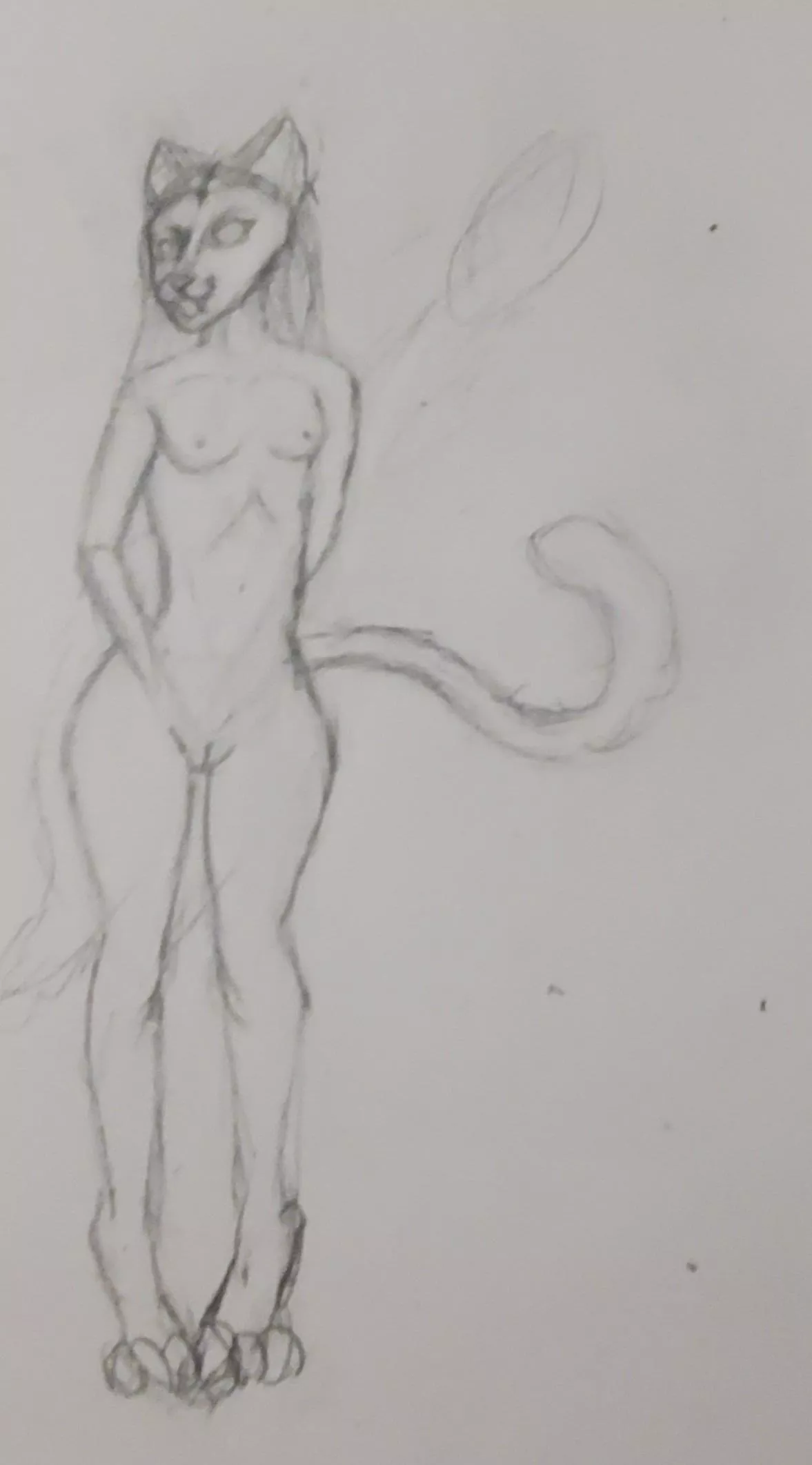 I'm on a mission to create more small tit furry content. Should I give up? (ME)(NSFW) posted by Awoken_Lycan