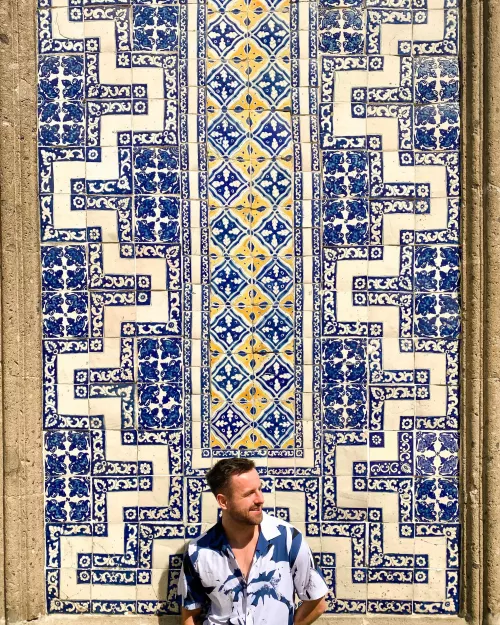 I’m on vacation in Mexico and yes, the drapes matches the carpet 💙 by Routine_Wolverine568