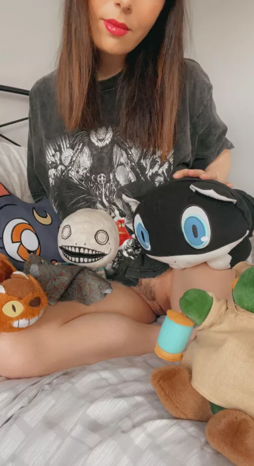 I’m only going to keep adding to my plushie collection so you better come join me while there’s still room [F] by Elizaaa_c