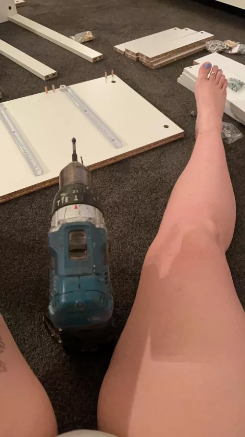 I’m ready for some drilling…😉 by peekatclaire