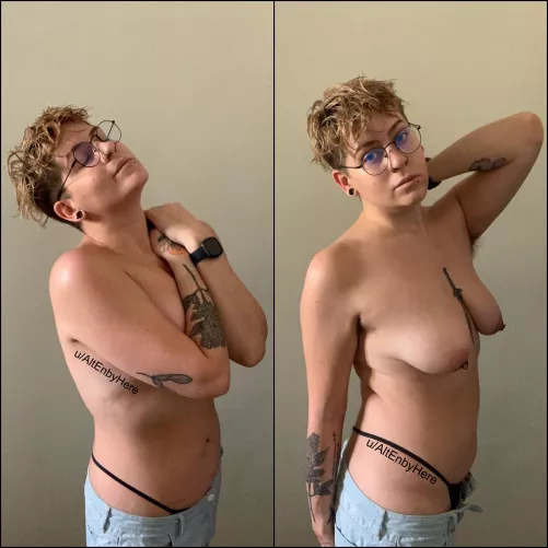 I’m ready to slip out of these baggy pants, so you can more easily slip into me by AltEnbyHere