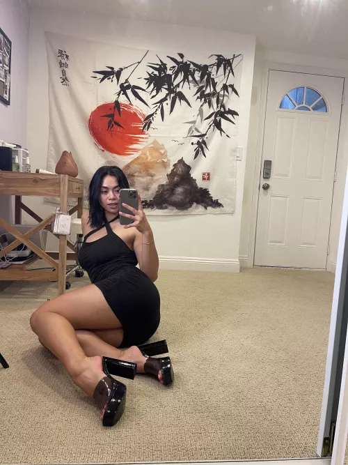 I’m ready to step all over you in my favorite heels by sydyonce