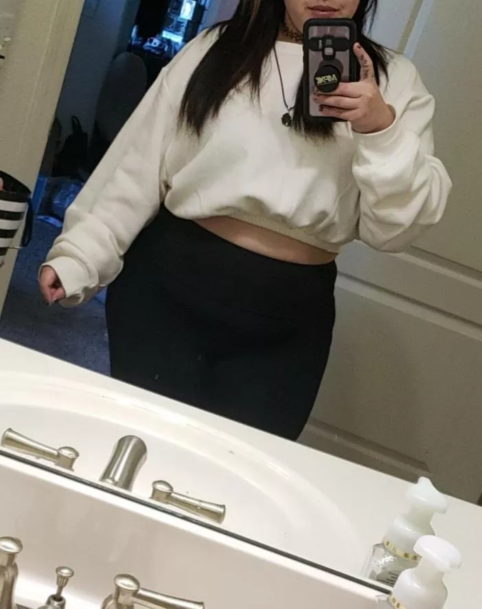 Im self-conscious about my body and for the 1st time ever Im going out in public with a top that shows my belly🙈 thoughts? Should I change? posted by IndicaNalgas69420