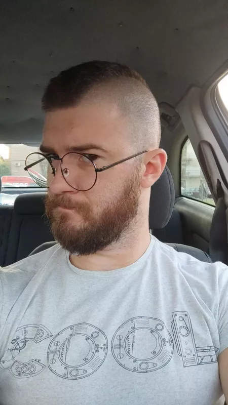 I'm sick, but at least new hair is nice. by Nude-Druid