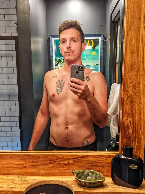 I'm so good in bed, I can sleep all day! Please enjoy this bedhead selfie. by theleoist