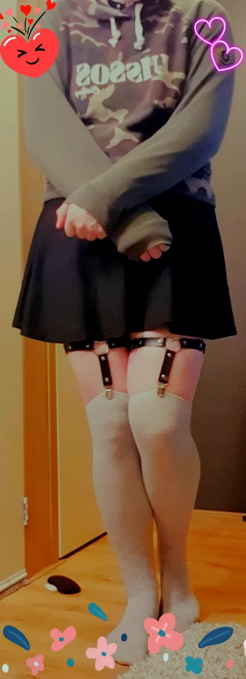 Im so not happy with my thighs like ik thick thigs gud but this is too much arg😖 by too-shy-to-name