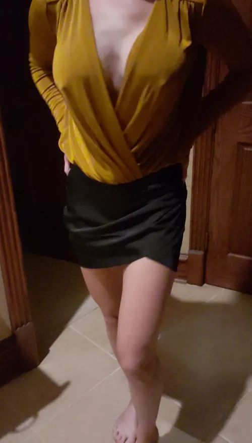 I'm thinking this new top is going to make date night fun... by bunnywithbenefits