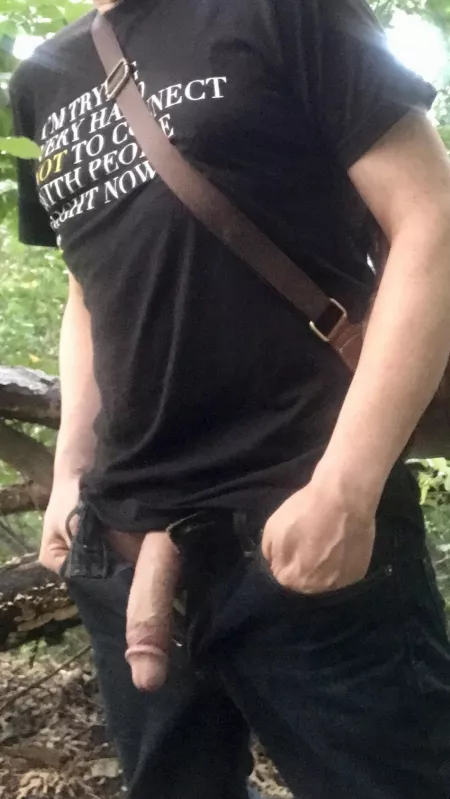 I’m trying very hard not to connect with people right now. Except their mouths. by BigginBoston