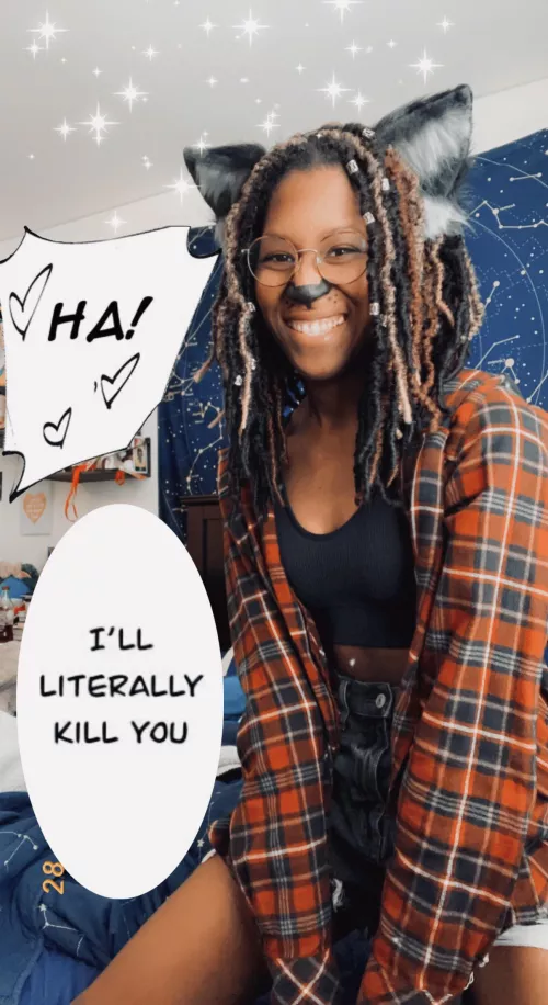 I’m your cute werewolf girlfriend🐺🌙 by love_pup