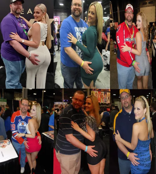 Imagine going to every convention Alexis Texas is at and grabbing her fat ass every once in a while…luckiest bastard by draco12356
