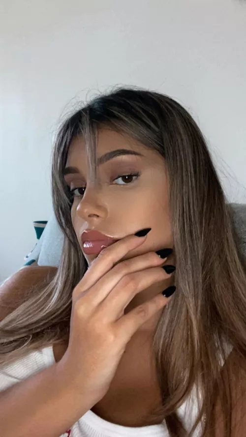 Imagine my nails wrapped around your neck by bellebabezz