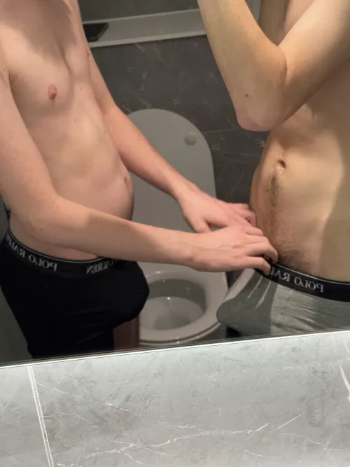 Imagine taking the underwear down and bam by RENandArry